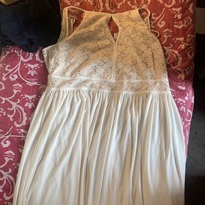 Long prom dress plus-size